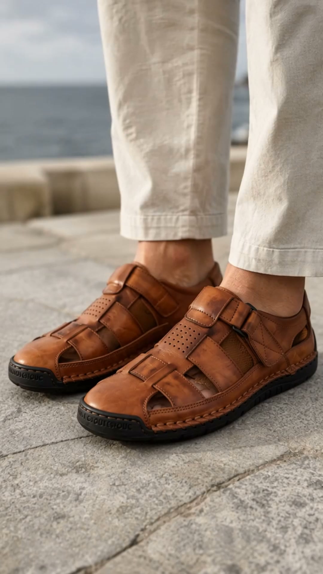 Salerno Fisherman Sandal — A Proper Shoe That Feels Like a Sandal