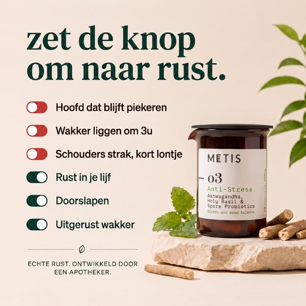 De vijand is niet je slaap. Het is stress.
