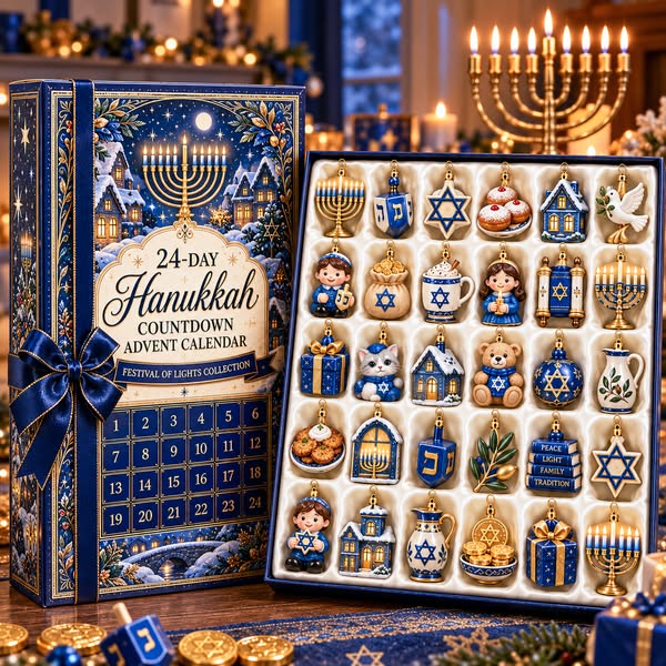 24 Little Ornament of Hanukkah Magic