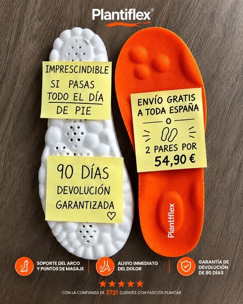 Plantiflex · Pack de 2 por 54,90 €