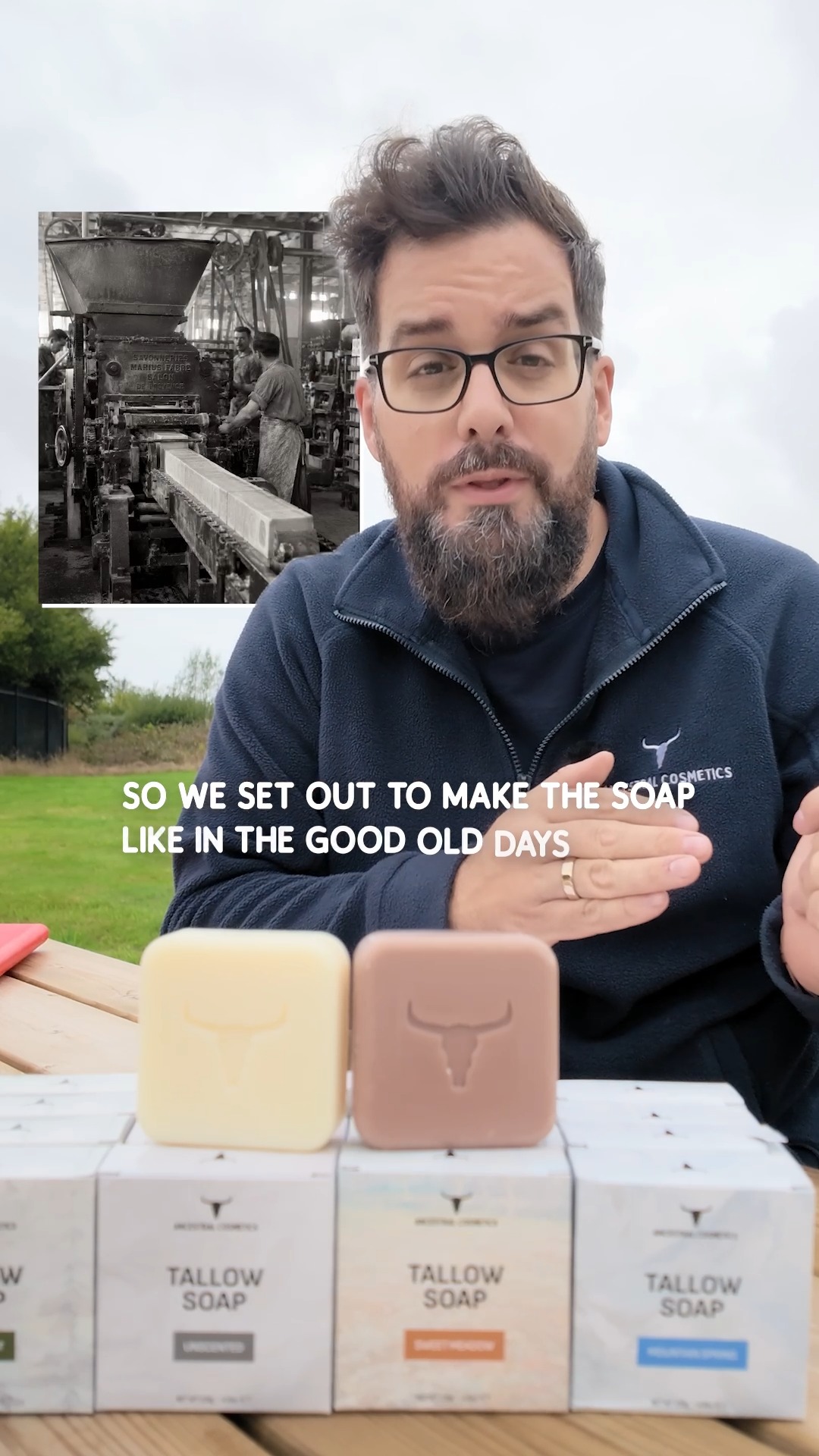 I made a soap from BEEF FAT