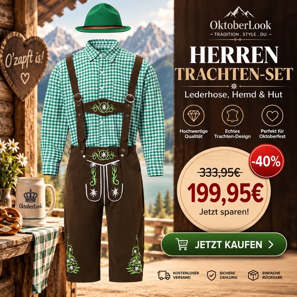 Trachten-Set jetzt -40% sichern