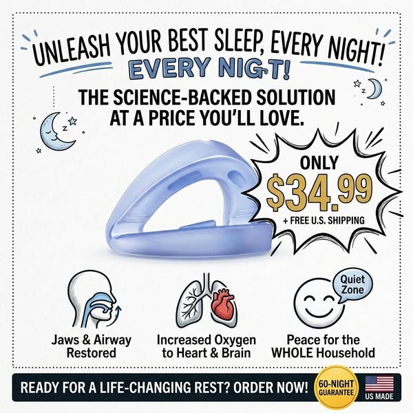 Stop Snoring. Sleep Better Tonight.