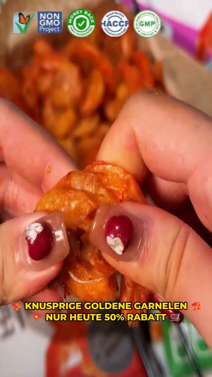 Knusprige Garnelenschwänze – der proteinreiche Snack für jeden Moment