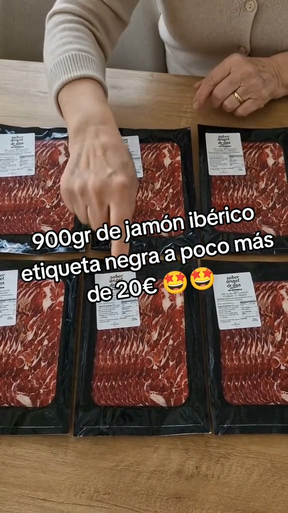 900 g de Jamón Ibérico — Solo 25,90 €