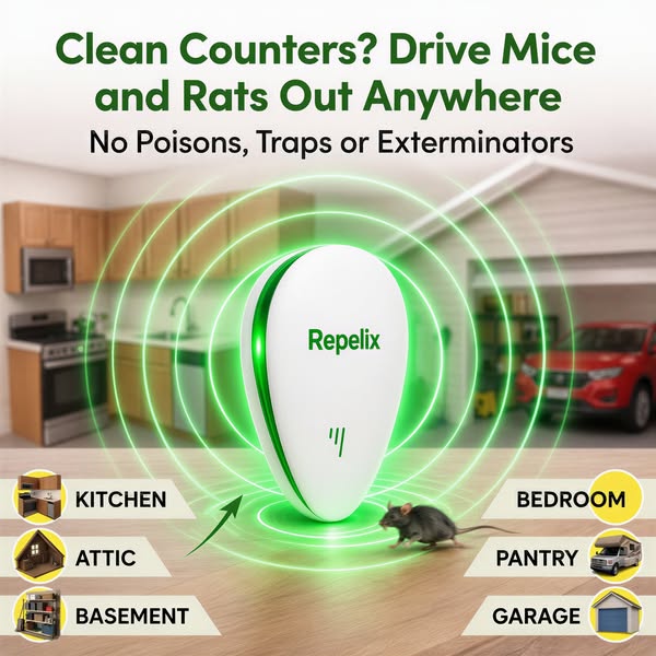 Rats Gone. No Poison Needed.