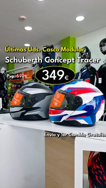 ¡Últimas Unidades! Schuberth Concept Tracer 349€
