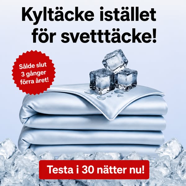 Slipp svettiga nätter – sov svalt utan AC