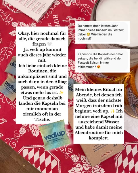 Entdecke vedi up - Die ayurvedische Bitterstoff- Kapsel!