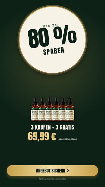 Geben Sie nicht Ihrem Lebensstil die Schuld – bringen Sie zuerst Ihr Lymphsystem wieder in Schwung.