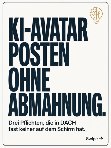 KI-Influencer · KI-Avatar in einem Wochenende | adcompany