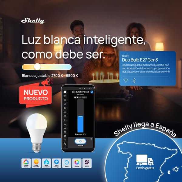 Luz blanca más inteligente para el día a día