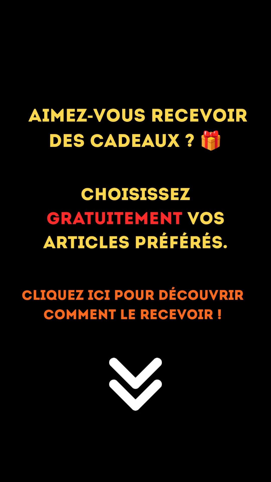 Produits Gratuits Livrés à Domicile