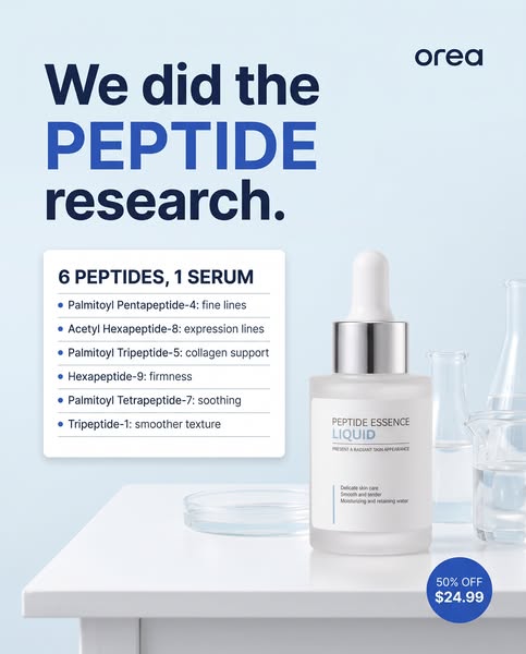 We did the peptide research