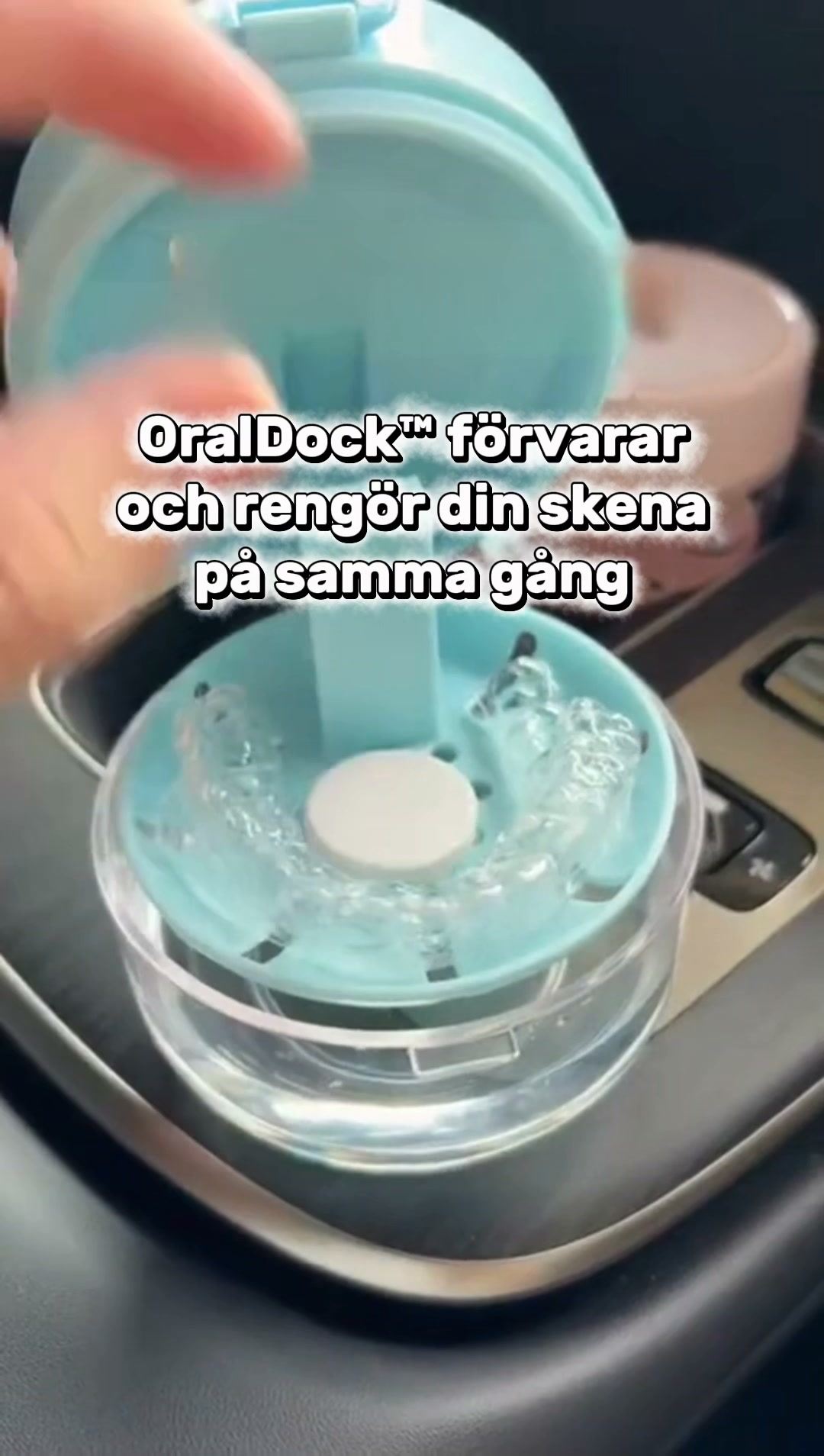 Sluta förvara din skena ohygieniskt – Upptäck OralDock™