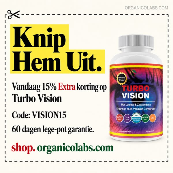 Vandaag 15% extra korting op Turbo Vision