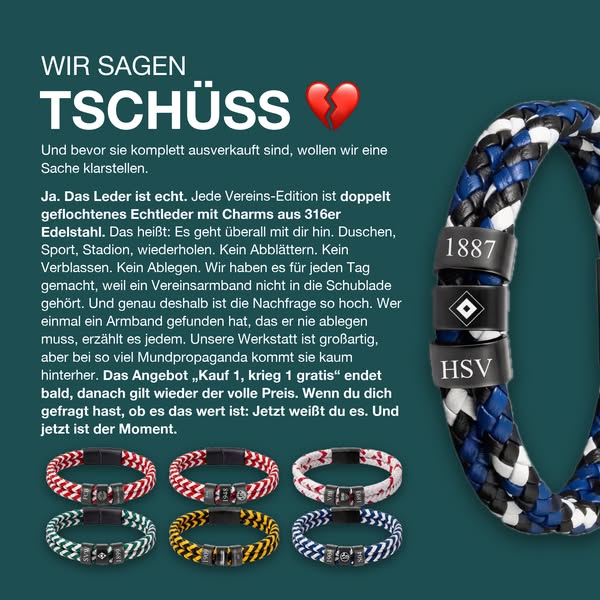 Von Fans zum besten Armband 2026 gewählt