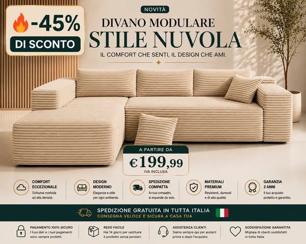 Divano Modulare Milano