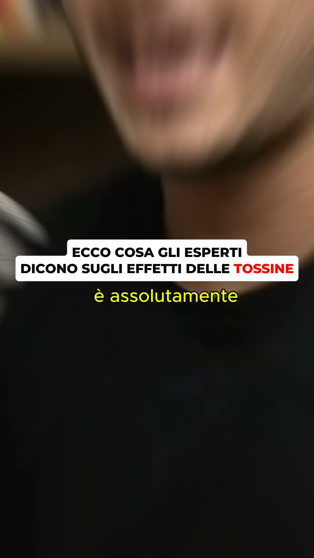 Basta petrolio in bocca