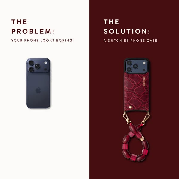 Premium leather cases mixed with 99+ charms