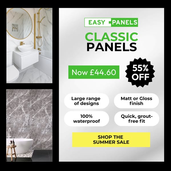 Classic Panels Now Just £44.60!