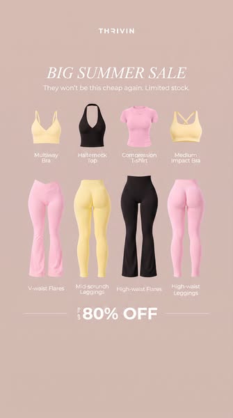 Up To 80% Off Ends Soon