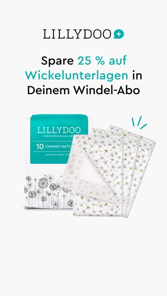LILLYDOO Windel-Abo | 100% flexibel und auf Dich abgestimmt