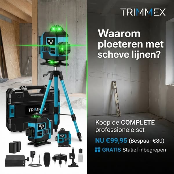Tijdelijk inclusief gratis statief