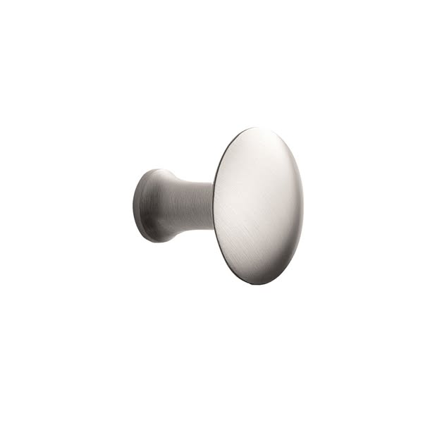 Castle Knop i Rustfrit Stål Finish - Ø 37,8 mm