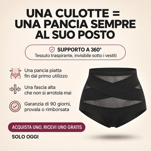 Pancia sempre al suo posto