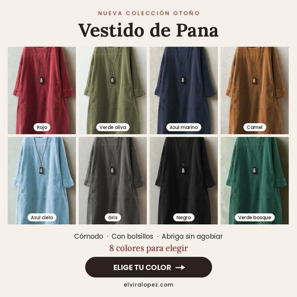 El vestido Dafne que enamora sin decir nada