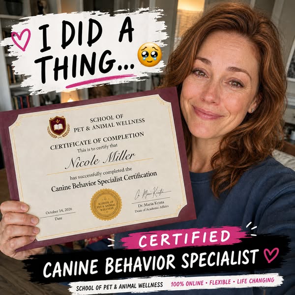 Canine Behavior Specialist Credential — Complete in 7 Days