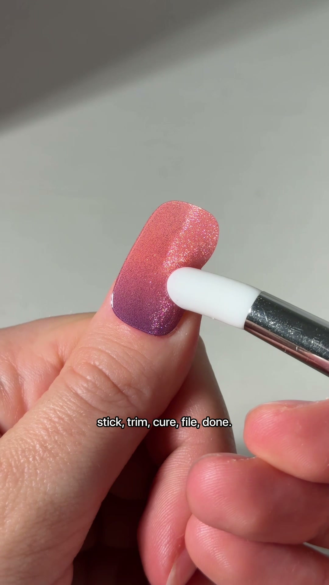 Salon Gel Nails in Under 10 Minutes