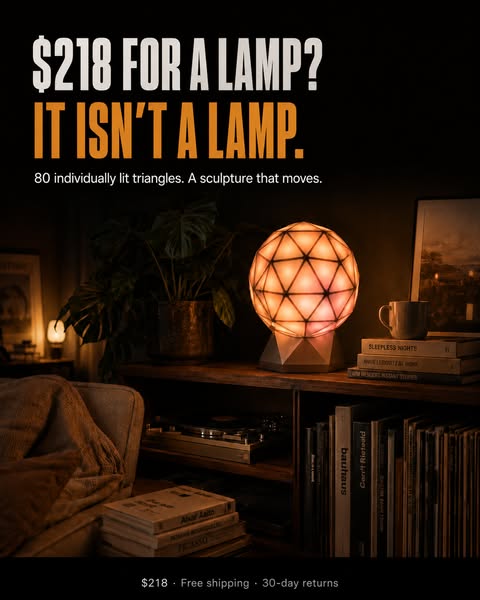 It isn’t a lamp