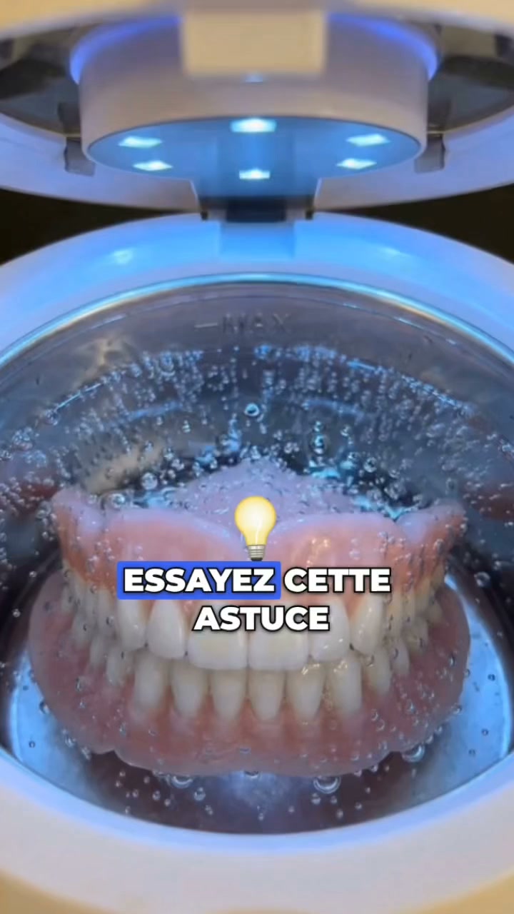 Retrouvez un dentier comme neuf (En 5 min) Description : Profitez de -30% + Livraison Offerte
