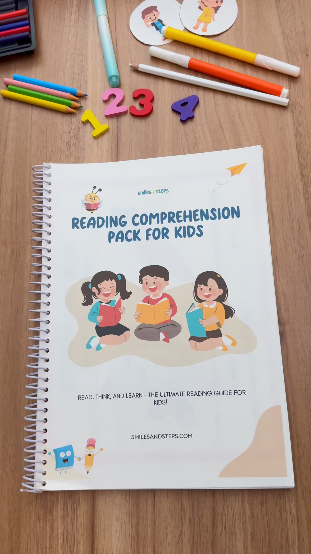 Reading Comprehension Pack for Kids