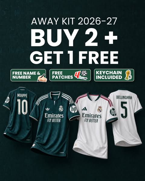 Get New Away Kit
