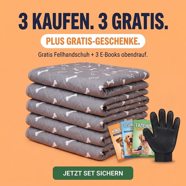 Wie wir jeden Hund stubenrein bekommen