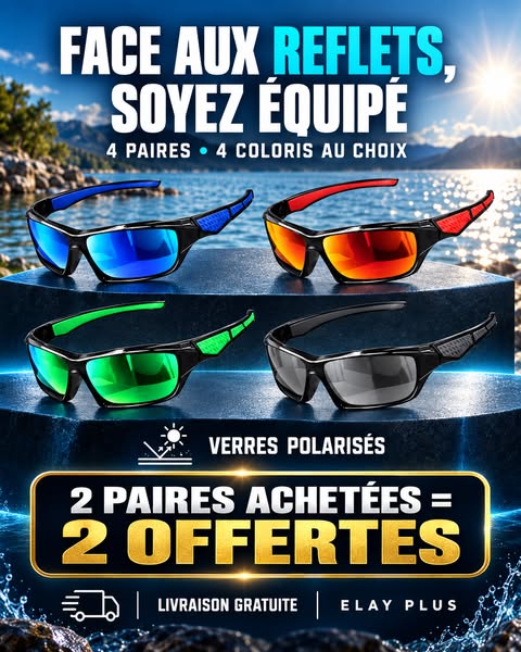 2 paires achetées = 2 offerte