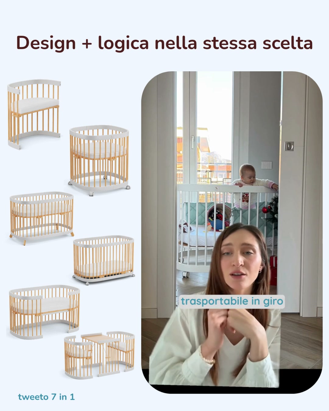 Disegna il tuo lettino unico