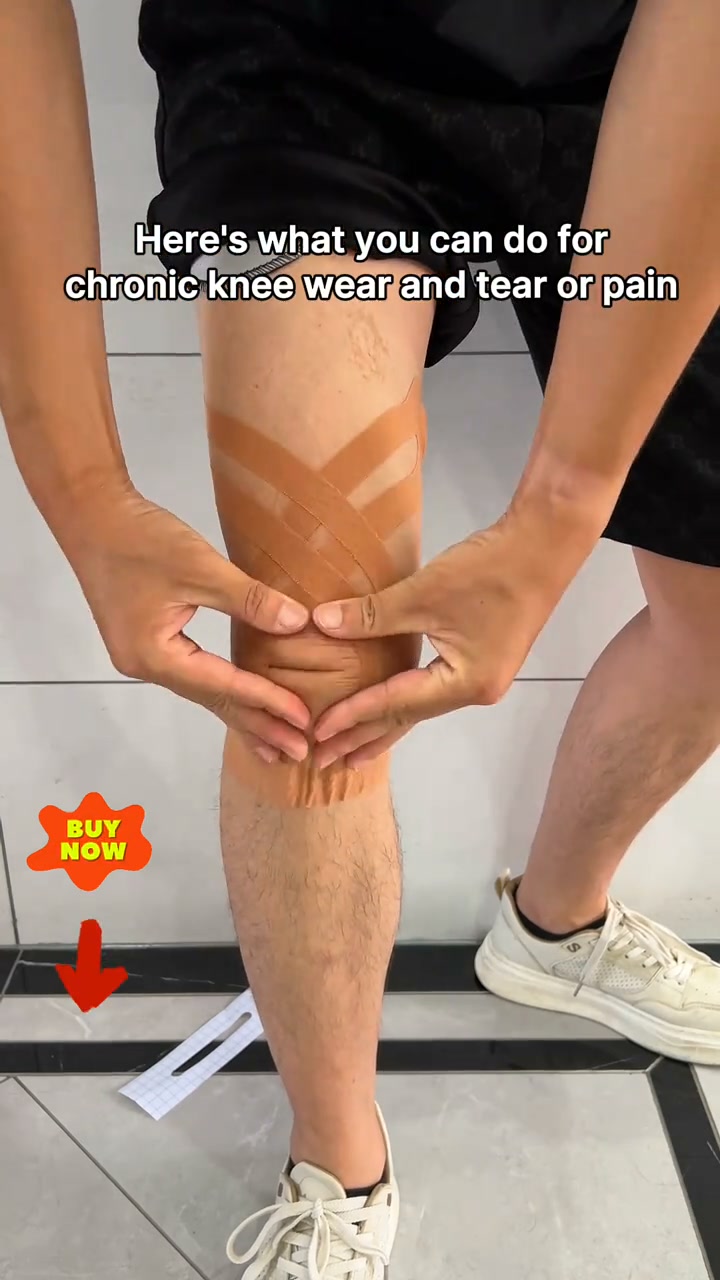 10pcs Precut Kinesiology Tape For Knees