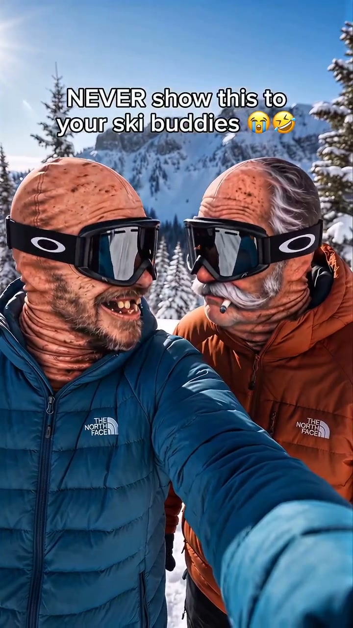 Funny Realistic Face Ski Mask – Hilarious Winter Party Gear for Outdoor Groups