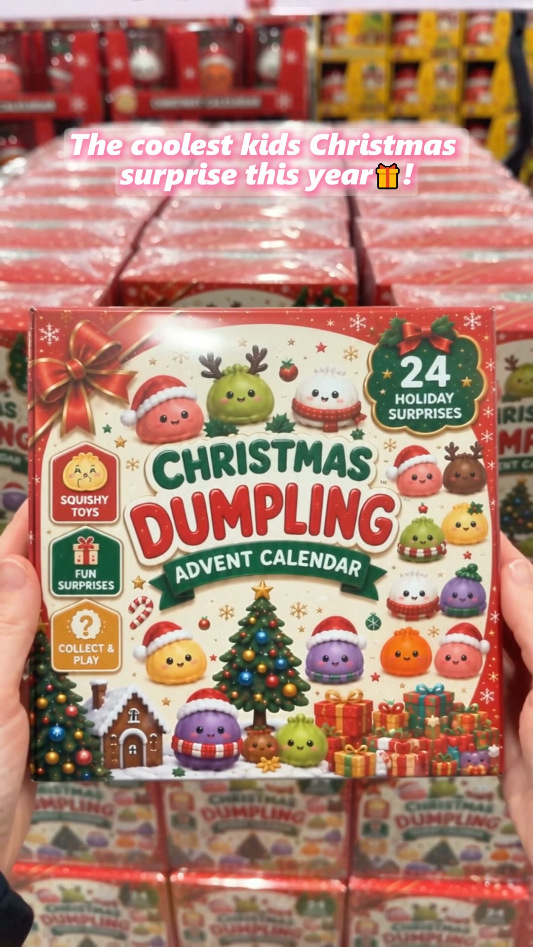 24-Day Christmas Squishy Advent Calendar