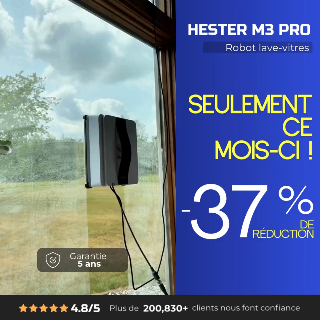 Le nettoyage des vitres simplifié