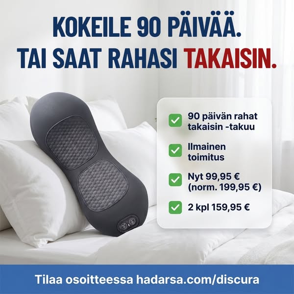 90 päivää aikaa kokeilla kotona