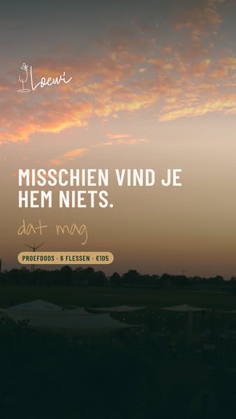 Proefdoos · 6 flessen · €105