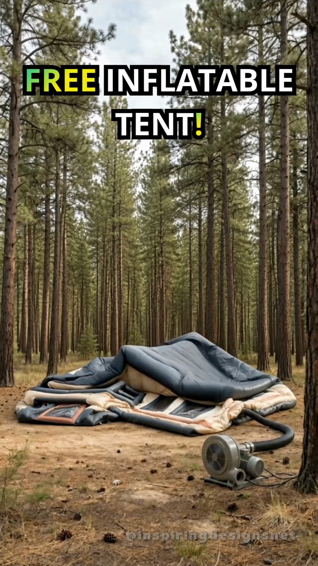 FREE INFLATABLE TENT