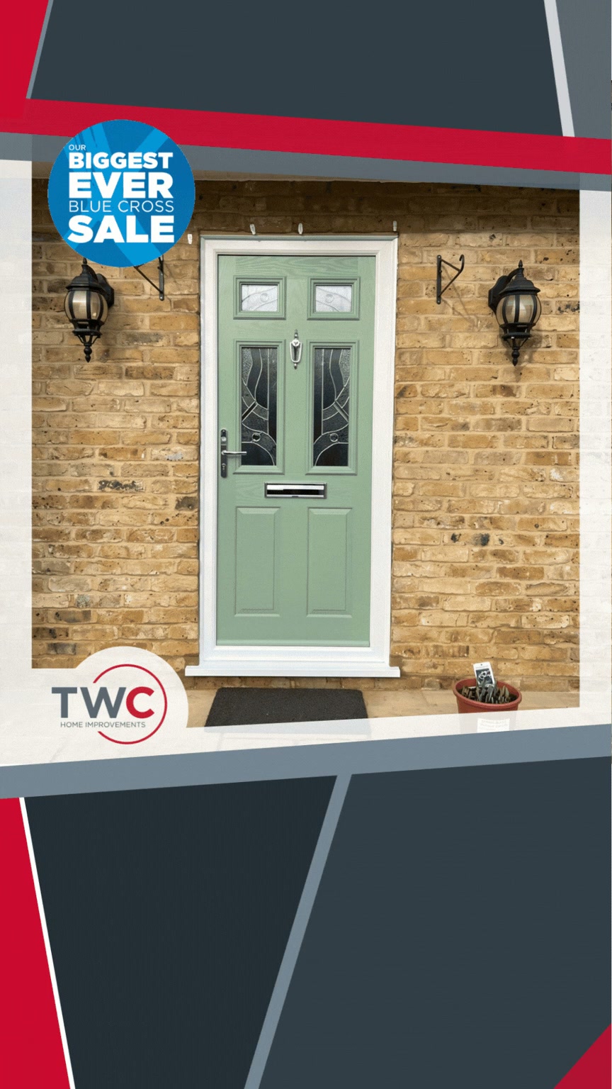 Blue Cross Sale On Doors