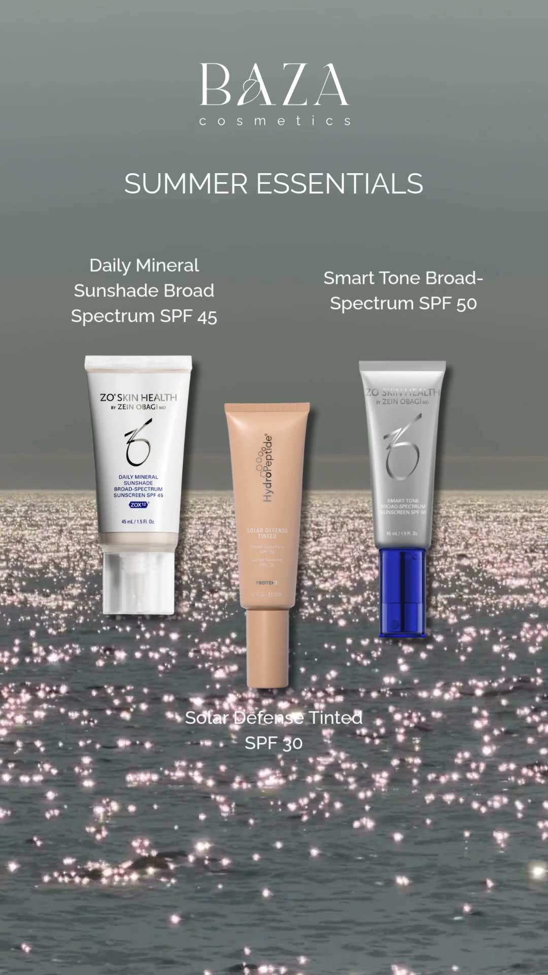 Your summer routine with Baza Cosmetics
