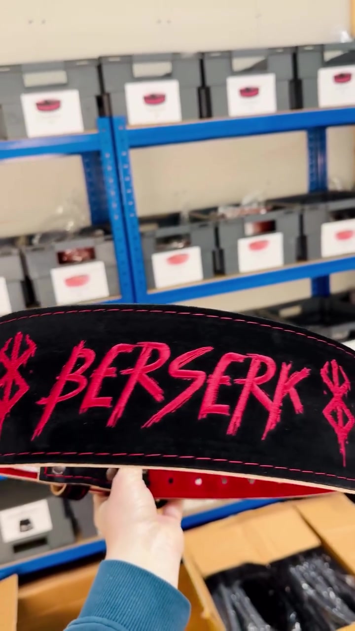 Custom Lever Belt | Embroidered